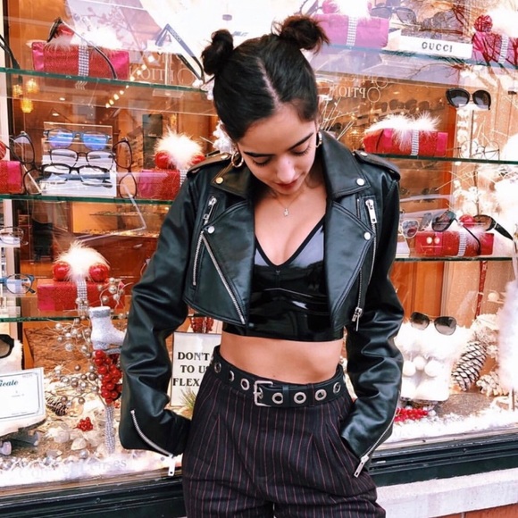 LF Jackets & Blazers - NWT💕 LF Ultra Crop Leather Jacket